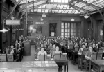 Salle de cours de l'Ecole Pigier. Paris, vers 1935.